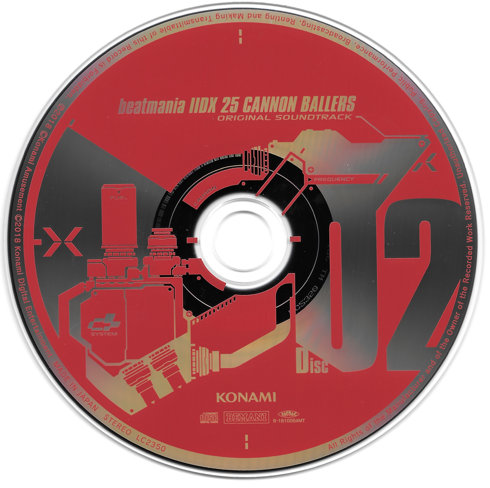 beatmania IIDX 25 CANNON BALLERS ORIGINAL SOUNDTRACK (2018) MP3 